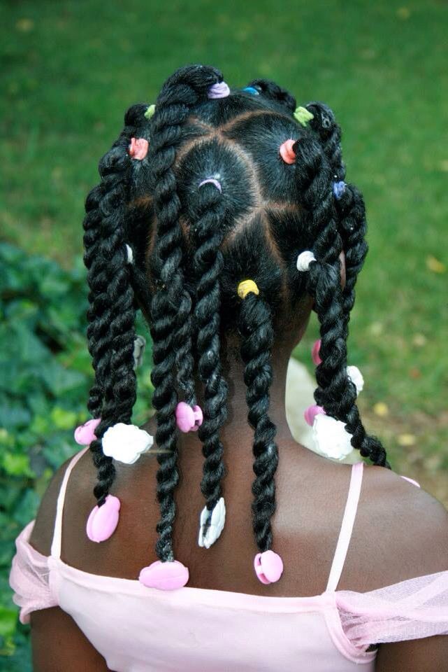 Clear Round Hair Beads