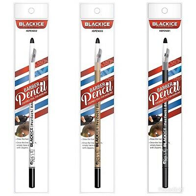 6 Pieces Barber Pencil Set 4 Barber Pencils with Built-in Sharpener and 2  Barber Blade
