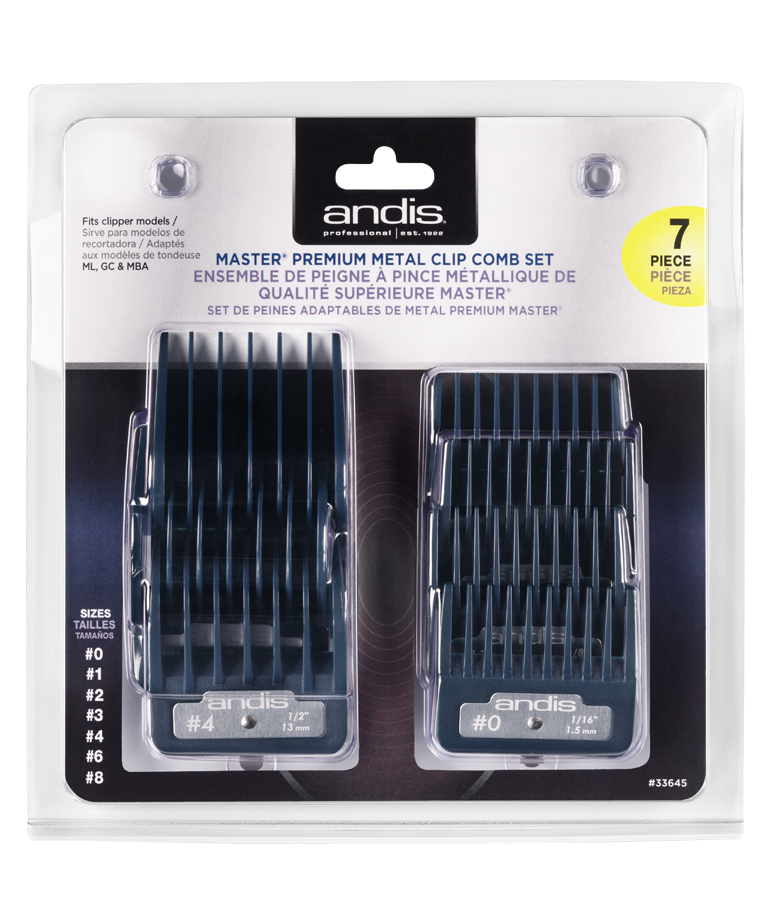 Andis Premium Metal Clip Comb Set
