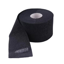 Load image into Gallery viewer, Black Ice Professional Neck Strip Paper Roll - Black
