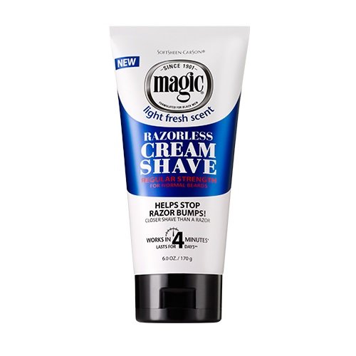 Magic Razorless Cream Shave Regular Fresh Scent
