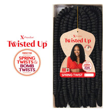 Load image into Gallery viewer, Outre Hair Crochet Braids X-Pression Twisted Up Springy Spring Twist 12&quot;
