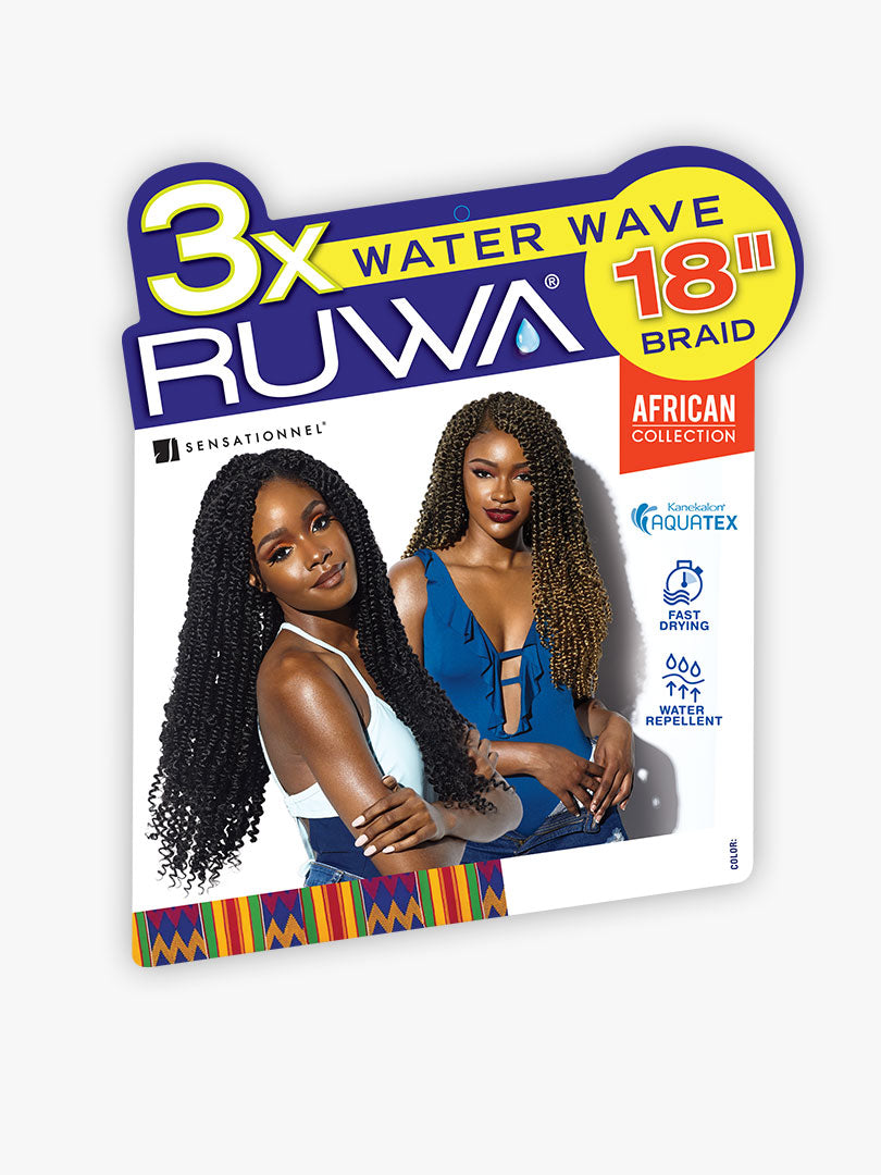 Sensationnel 3X RUWA WATER WAVE 18″