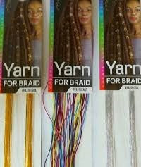 Yarn for braids