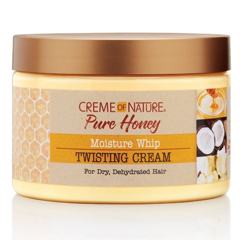Creme of Nature pure honey whip twisting cream